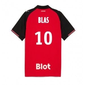 Stade Rennais Ludovic Blas #10 Jalkapallovaatteet Kotipaita 2025-26 Lyhythihainen